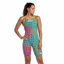 Strój startowy Arena Carbon Air2 kneeskin Aurora Caimano limitowana edycja