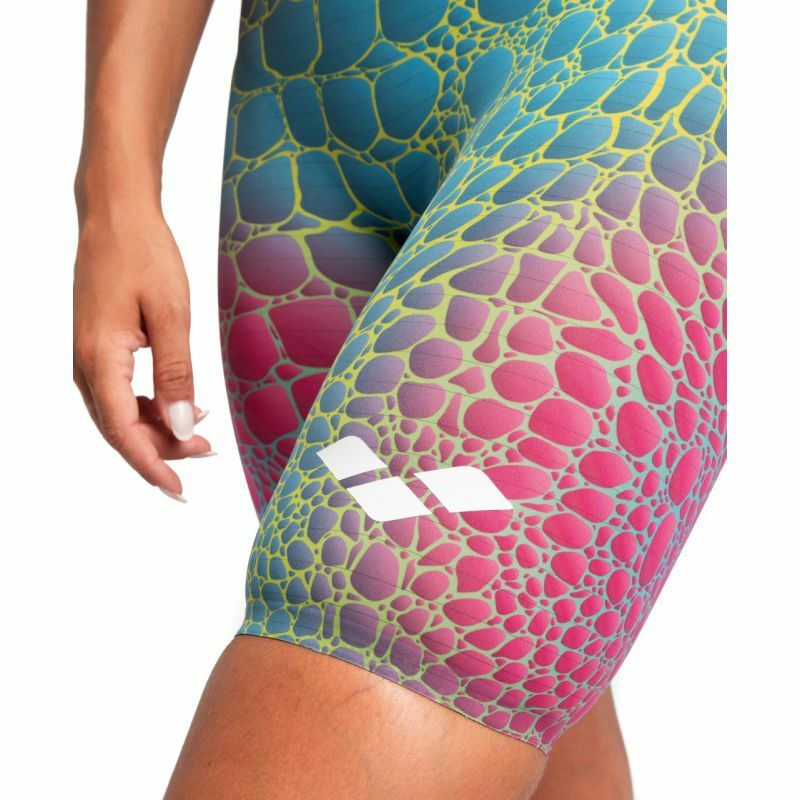 Strój startowy Arena Carbon Air2 kneeskin Aurora Caimano limitowana edycja