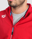 czerwona bluza arena rozpinana team hooded jacket