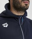 granatowa bluza arena rozpinana team hooded jacket