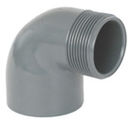Kolano PVC 90° klej x GZ