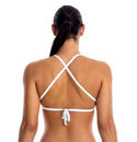 FUNKITA GÓRA OD BIKINI TOP WHITE STRIPES