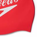 SPEEDO CZEPEK Slogan Printed Cap czerwony