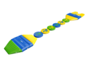 WIBIT WIGGLE TRACK